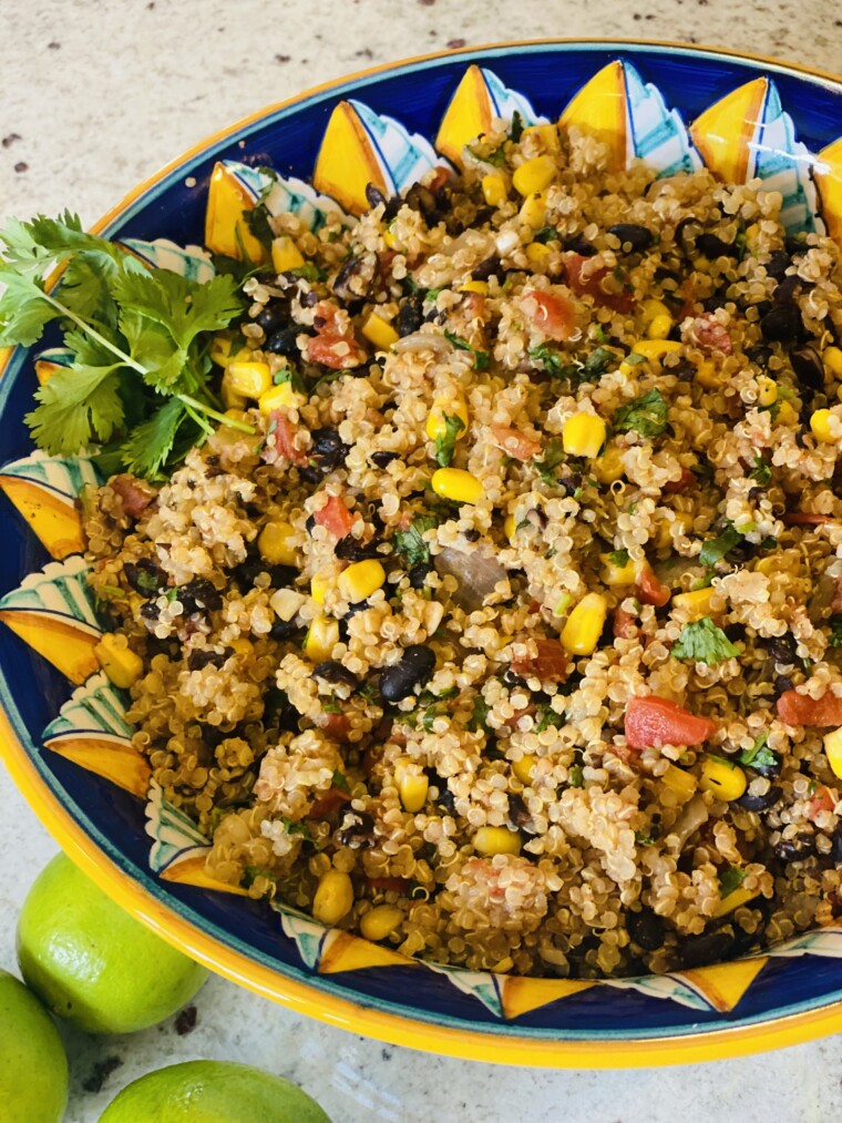 Mexican Quinoa, Corn, and Black Beans – Nan Simonsen