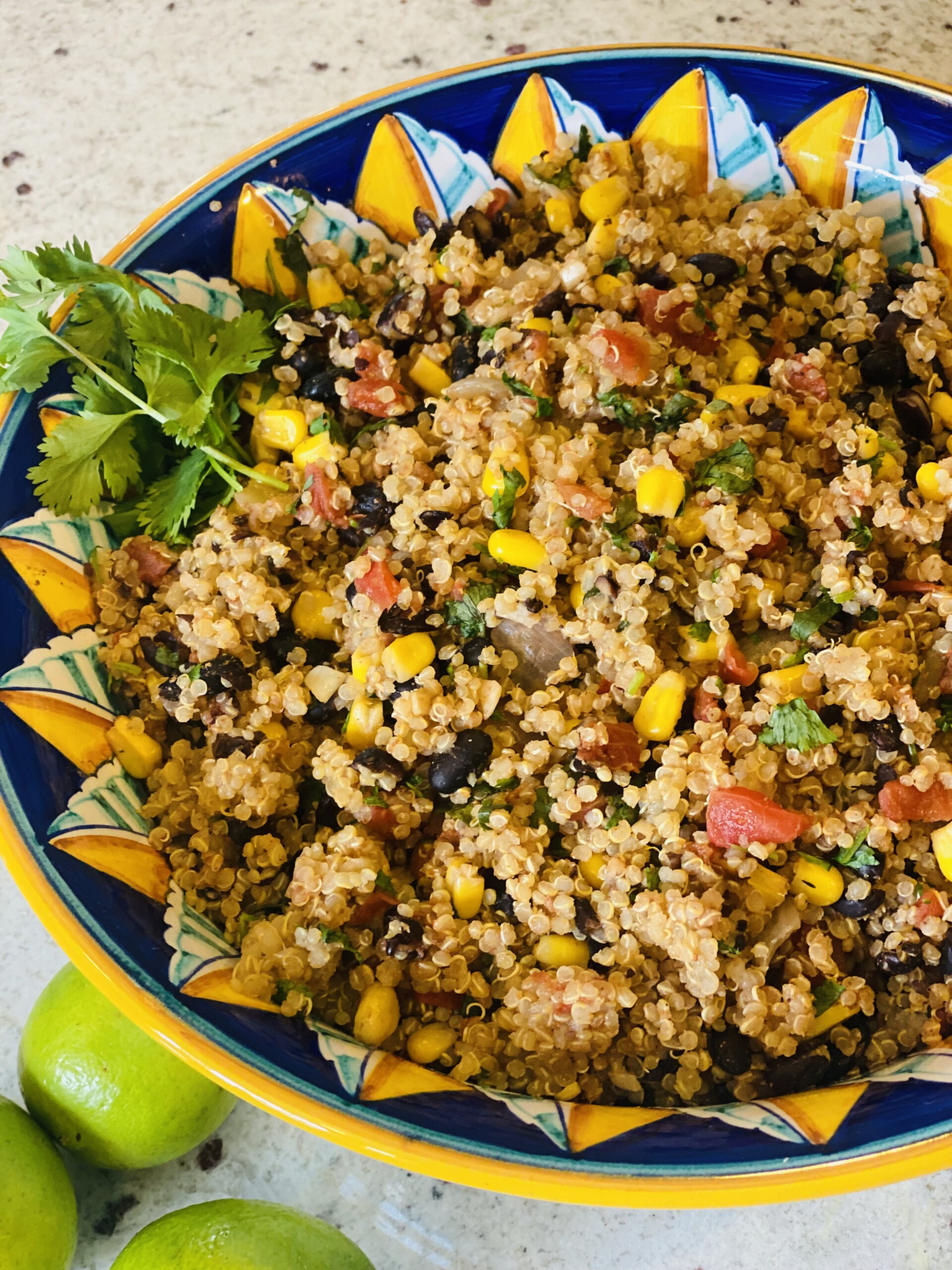 Mexican Quinoa, Corn, and Black Beans