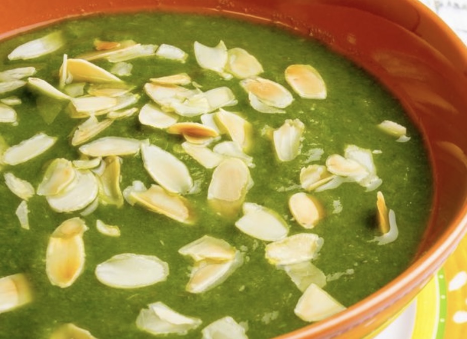 Luscious Creamy Greens Soup-Vegan