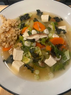 Tofu & Vegetable Miso Soup