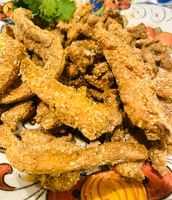 Southern Fried “Chicken”Soy Curls-Air Fried, Vegan & Oil Free