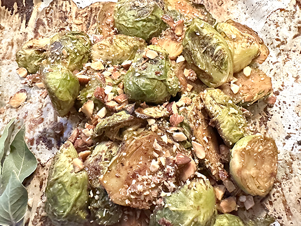 My New Fave Roasted Brussel Sprouts