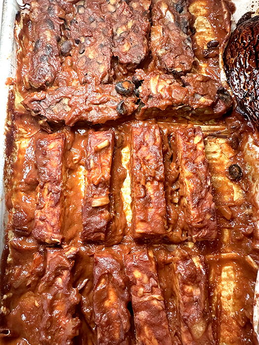 Super Duper Tempeh BBQ ‘Ribs’