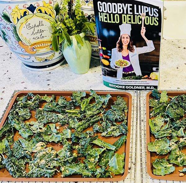 Dr. Goldner’s Crunchy Kale Chips